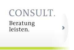 Consult. Beratung leisten.